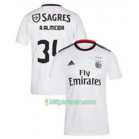 Billige Fotballdrakter Benfica Andre Almeida 34 Bortedraktsett 2018/19 Kortermet